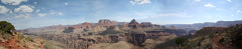 Grand Canyon 180 degree photo from Horseshoe Mesa